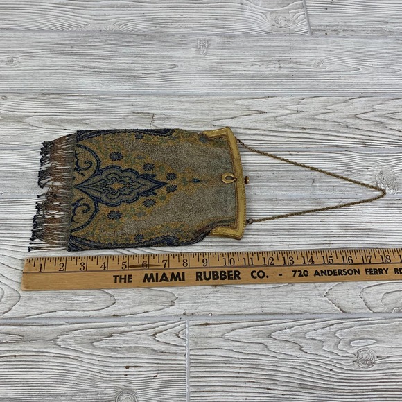 Vintage Beaded Parisian Flapper Purse/Handbag (HG) - Picture 10 of 10